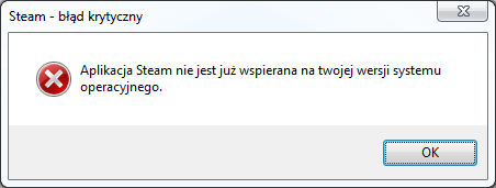 Steam OS incompatibility error
