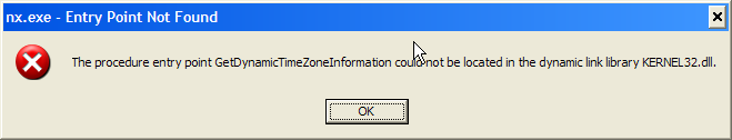 GetDynamicTimeZoneInformation error